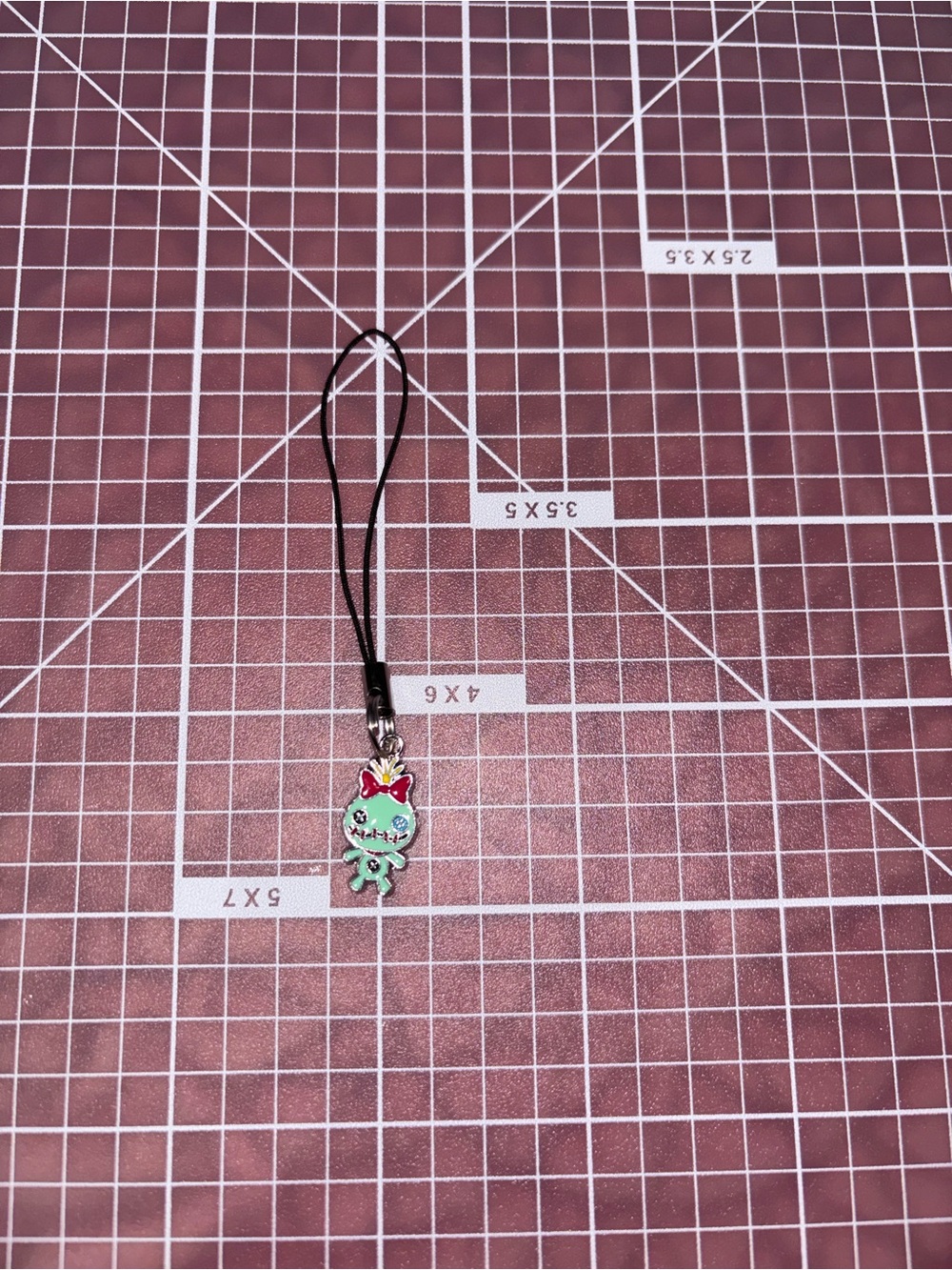 Handmade Scrump Phone Charm